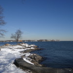 Gay Rosen's winter scene Larchmont Manor