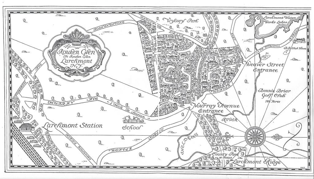 map of rouken glen