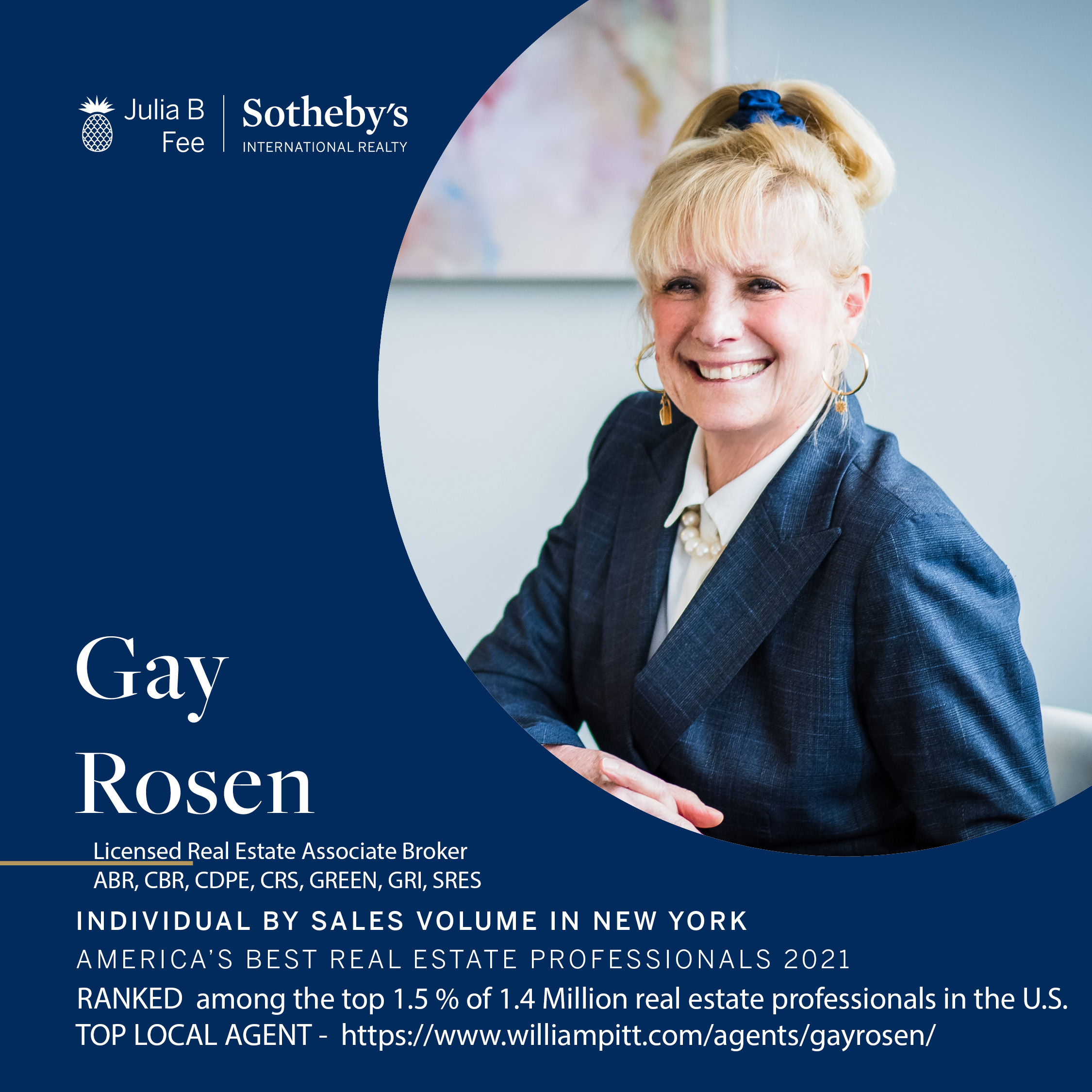 America’s BEST Real Estate Professionals 2021 Larchmont and New